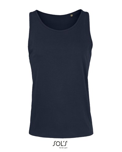 Canotta unisex per fitness e sport Blu Oltremare