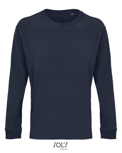 T-shirt Classic maniche lunghe Blu Oltremare