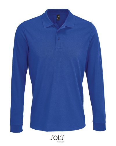 Polo unisex manica lunga