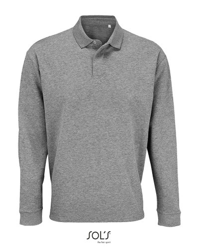 Felpa unisex Heritage Grigio Medio Melange