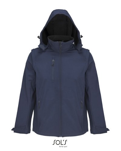 Giacca Softshell Falcon Blu Abisso