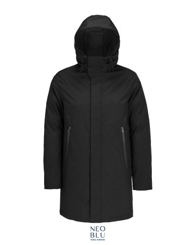 Parka da uomo Neoblu Alfi Nero Profondo