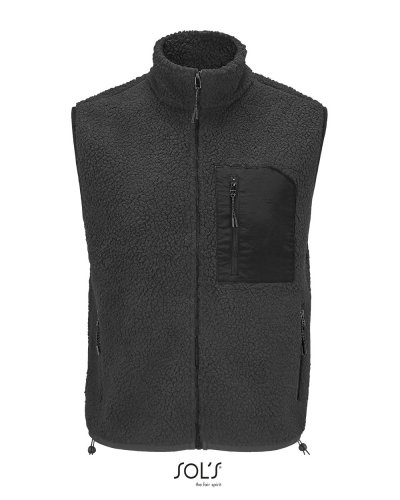 Gilet unisex Fury BW Grigio Carbone/Nero
