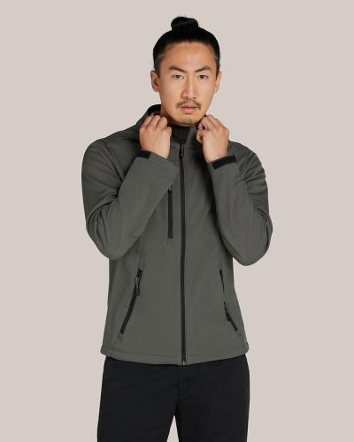 Softshell uomo senza etichetta Signature