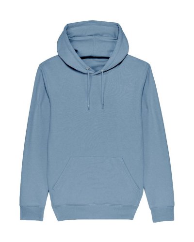 Felpa con cappuccio in french terry Jackson Mineral Blue