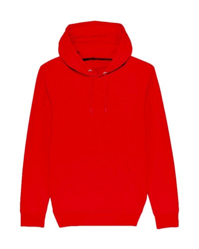 Felpa con cappuccio in french terry Jackson Red