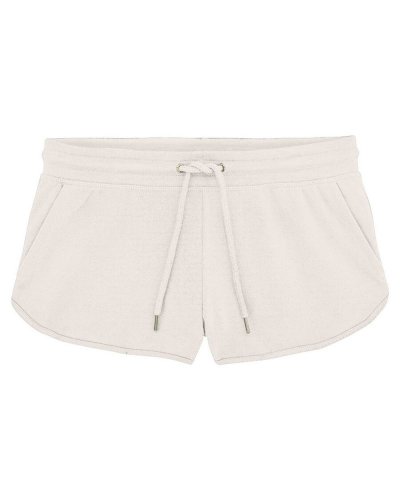 Pantaloncini da donna in felpa Cosmo Off White