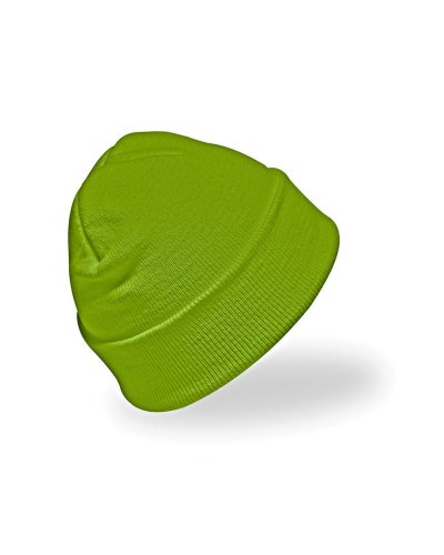 Cuffia in maglia a doppio strato  Underground Lime