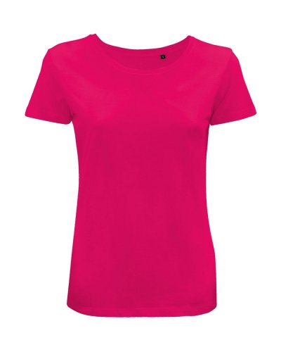 T-shirt donna manica corta Moon Women Fucsia
