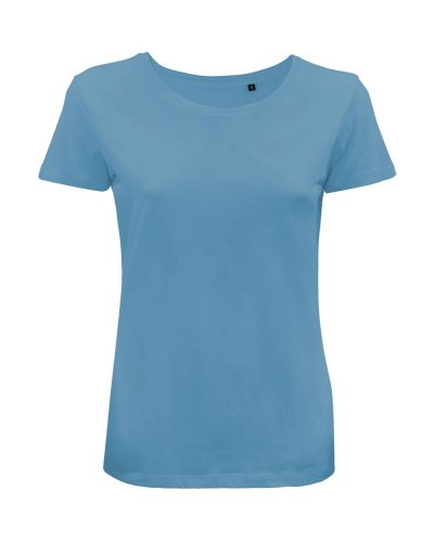 T-shirt donna manica corta Moon Women Mineral Blue