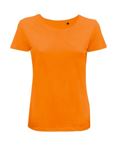 T-shirt donna manica corta Moon Women Orange