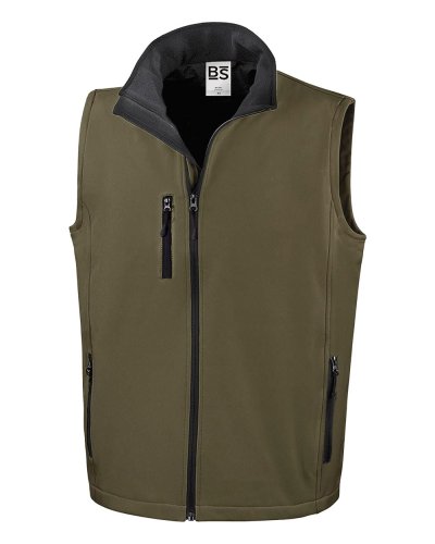 Gilet in softshell a 2 strati Traveller Military