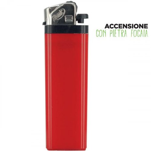 Accendino a pietra focaia in plastica