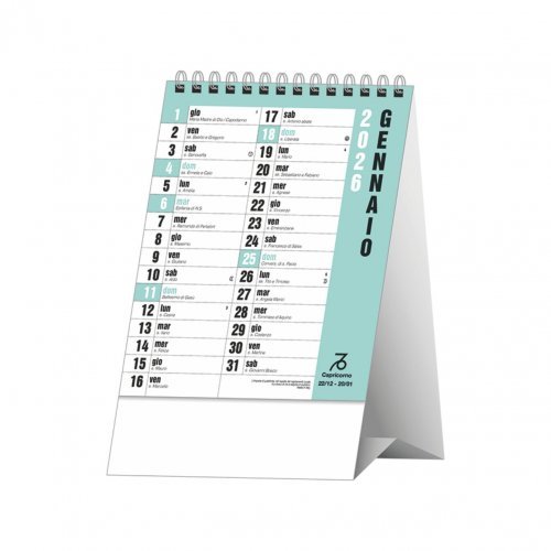 Calendario Da Tavolo Norvegese 12 Fogli
