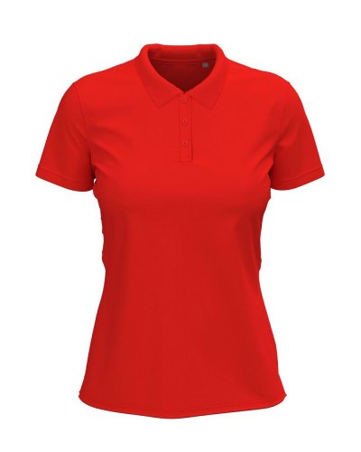 Polo Donna Clive Scarlet Red