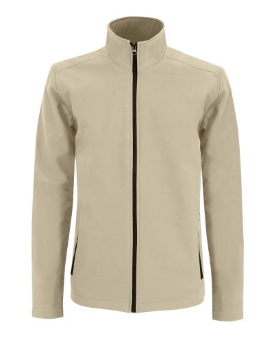 Giacca in softshell a 2 strati Visitor Off White