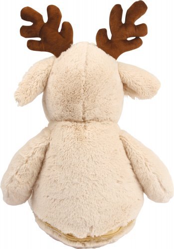 Peluche Renna 46cm con T-shirt inclusa in poliestere morbido