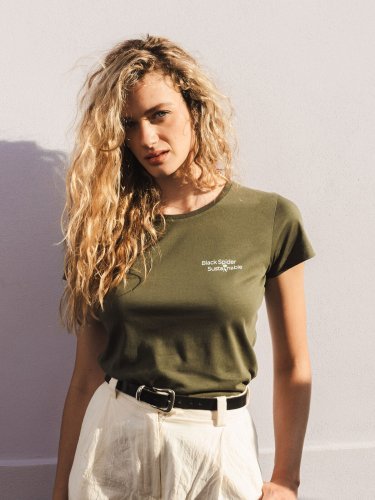 Moon Women T-shirt donna cotone bio, manica corta, girocollo