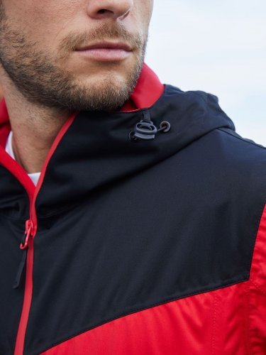 Giacca Uomo Antipioggia  in Poliestere Riciclato Nera