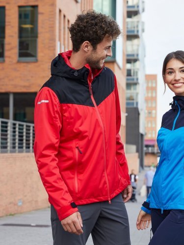 Giacca Uomo Antipioggia  in Poliestere Riciclato Nera