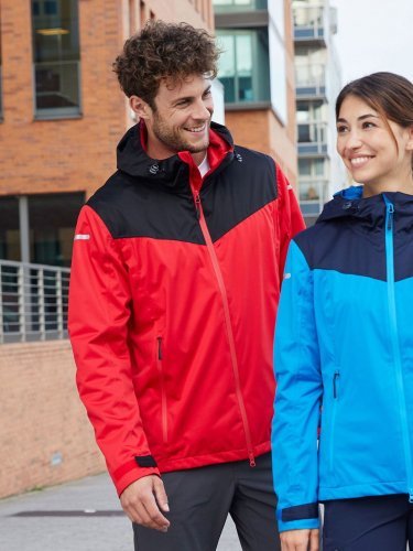 Giacca Uomo Antipioggia  in Poliestere Riciclato Nera