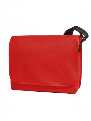 KURIER Borsa a Tracolla Nera 14L, Poliestere, Tracolla Regolabile