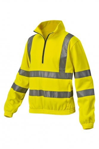 Felpa alta visibilità Classe 3 | 100% Poliestere