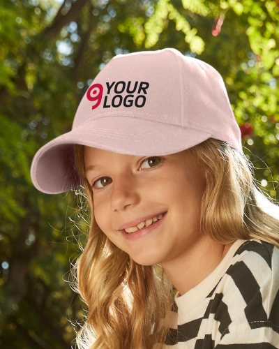 Cappellino Junior 5 pannelli cotone organico