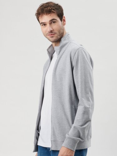 Hoodie Prince mit durchgehendem Reißverschluss, French Terry