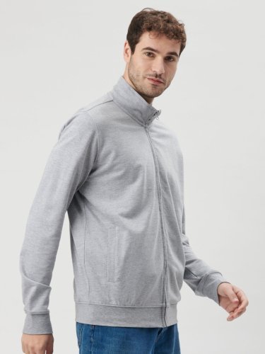 Hoodie Prince mit durchgehendem Reißverschluss, French Terry