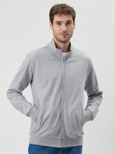Hoodie Prince mit durchgehendem Reißverschluss, French Terry