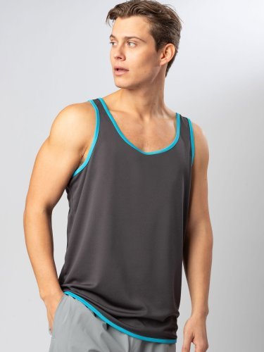 Camiseta deportiva unisex Ring con color a contraste