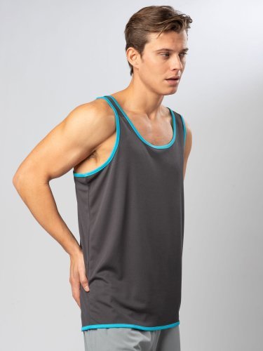 Camiseta deportiva unisex Ring con color a contraste