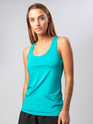 Tanktop Tabata Damen Slim, Leicht, Olympisch, Peach Finish