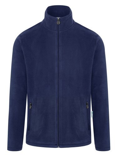 Veste de travail pour homme en polaire recyclée noire, chaude et GRS