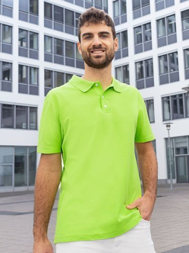 Poloshirt uomo , resistente, sostenibile, regular fit