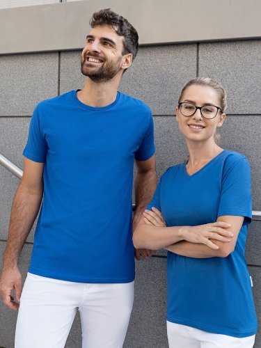 Camiseta de hombre, resistente, sostenible, corte regular