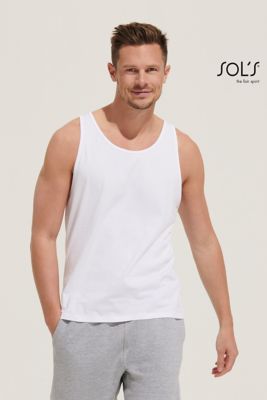 Canotta unisex  cotone viscosa, regular fit, sport fitness
