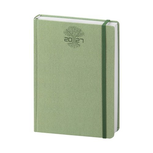 Agenda Giornaliera Eco 15x21cm 6 lingue con chiusura elastico