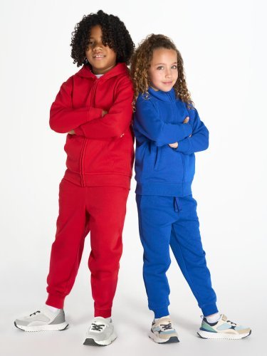 Kapuzenpulli für Jungen mit Reißverschluss, regular