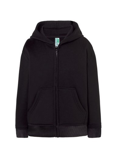 Kapuzenpulli für Jungen mit Reißverschluss, regular