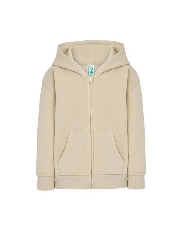 Kapuzenpulli für Jungen mit Reißverschluss, regular
