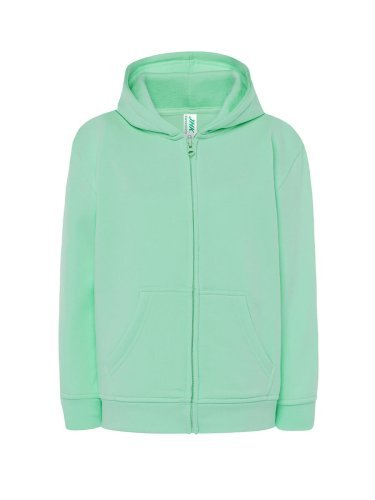 Kapuzenpulli für Jungen mit Reißverschluss, regular
