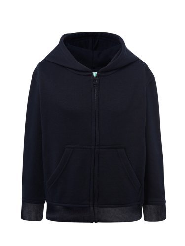 Kapuzenpulli für Jungen mit Reißverschluss, regular