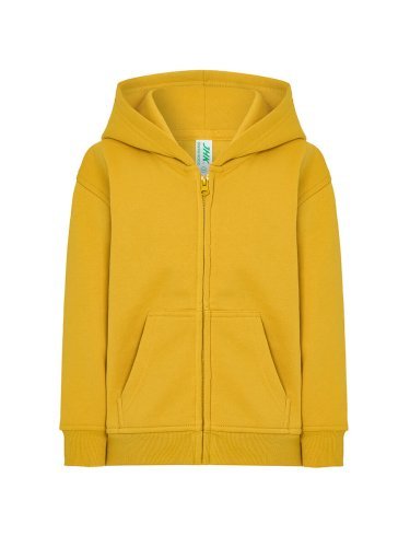Kapuzenpulli für Jungen mit Reißverschluss, regular