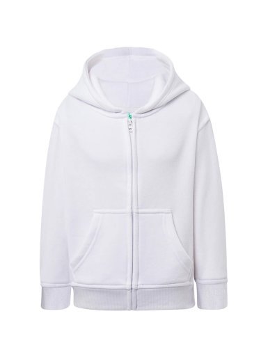 Kapuzenpulli für Jungen mit Reißverschluss, regular