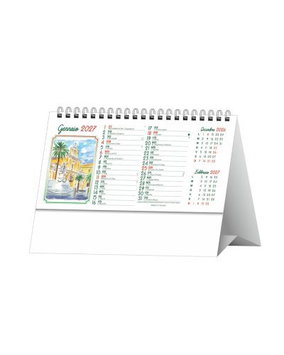 Calendario da tavolo Città D’italia