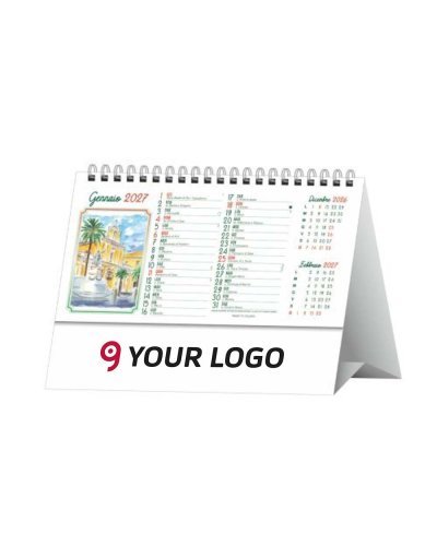 Calendario da tavolo Città D’italia
