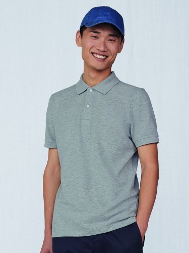 Polo hombre B&C Collection 180g algodón, corte regular