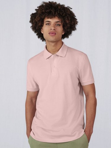 Polo hombre B&C Collection 180g algodón, corte regular